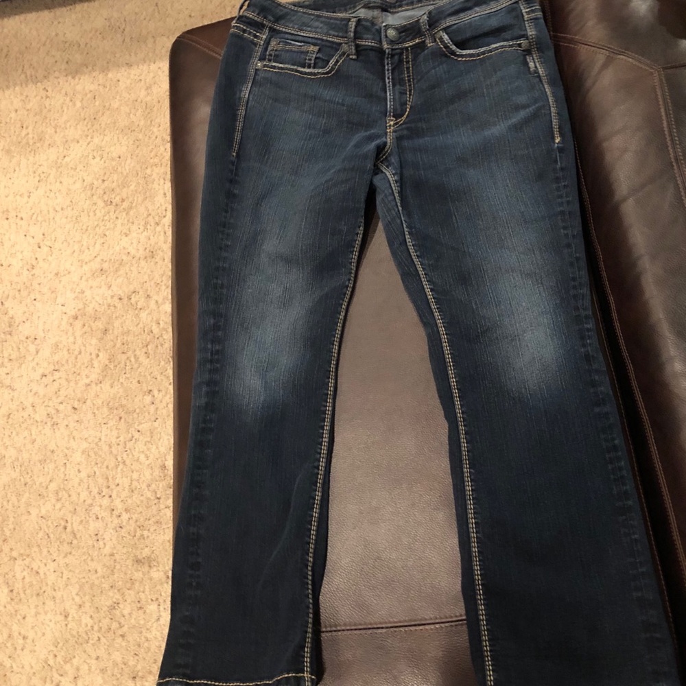 EUC Silver Jeans Lola